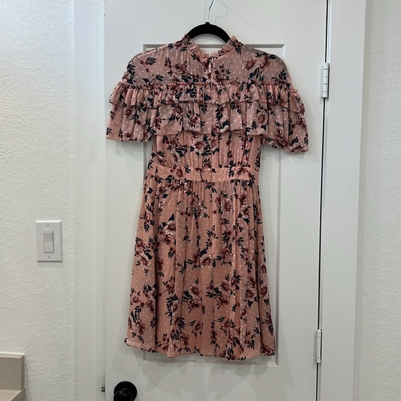 Kate Spade Blush Pink Floral Mini Dress - Picture 8 of 12